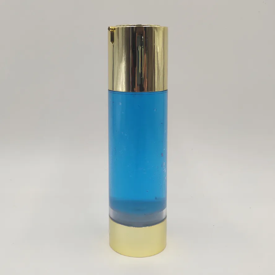 Frasco a vácuo 30 ml 50 ml loção corporal sem ar para cosméticos para cuidados com o corpo