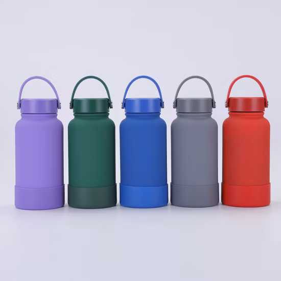 Garrafa térmica externa de aço inoxidável 304 de boca larga com isolamento a vácuo OEM aceitável